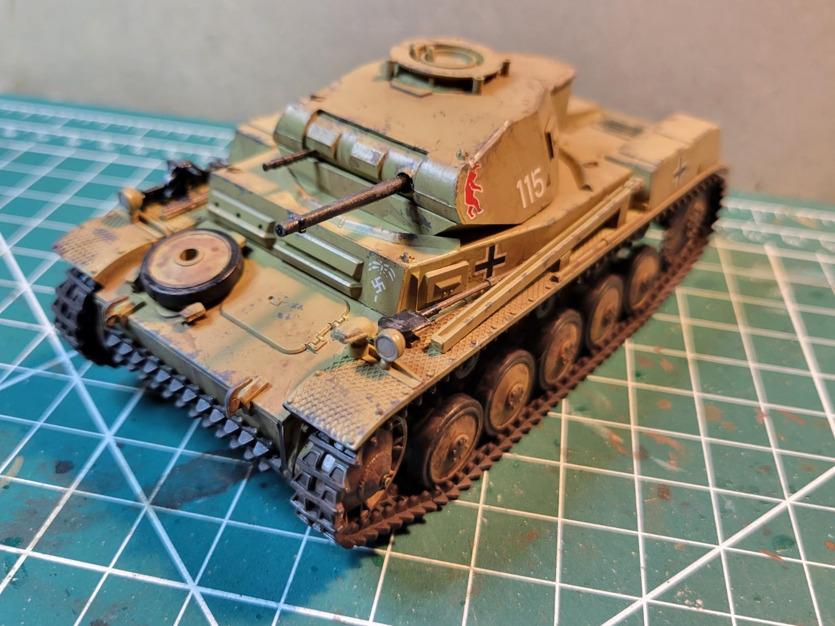 TAMIYA 35009 1/35 German PZKPFW II Plastic Model Kit for Unisex Adult customer photo 1