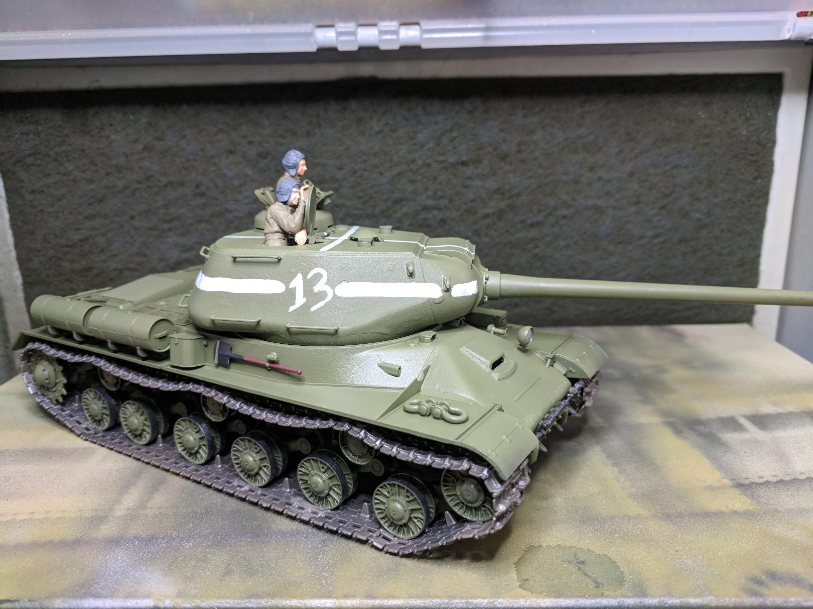 Tamiya Models Russian Heavy Tank JS-2 Model Kit customer photo 2