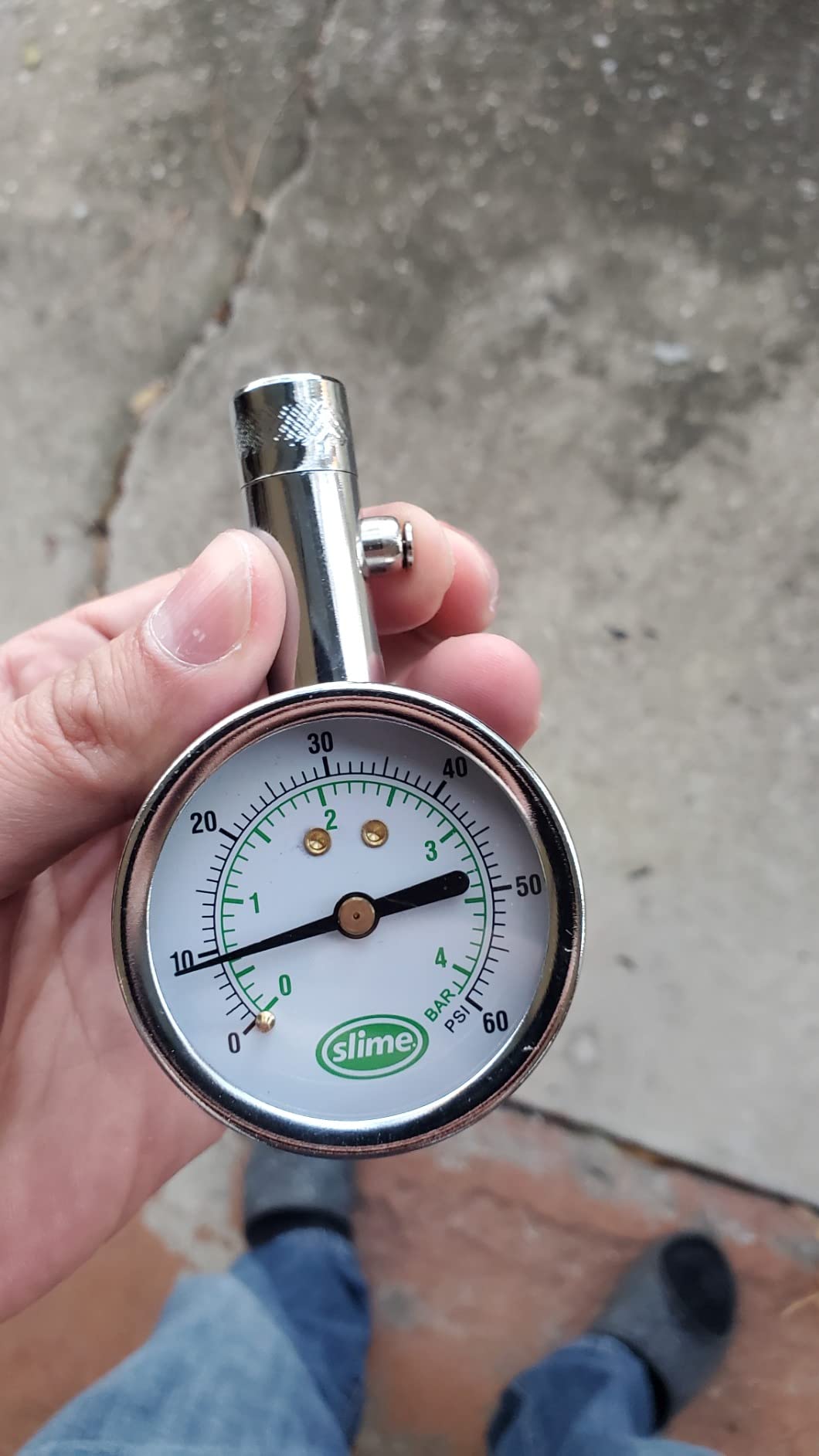 Slime 20049 Tire Pressure Gauge, Large Face Dial Analogue Gauge, 5-60 PSI customer photo 2