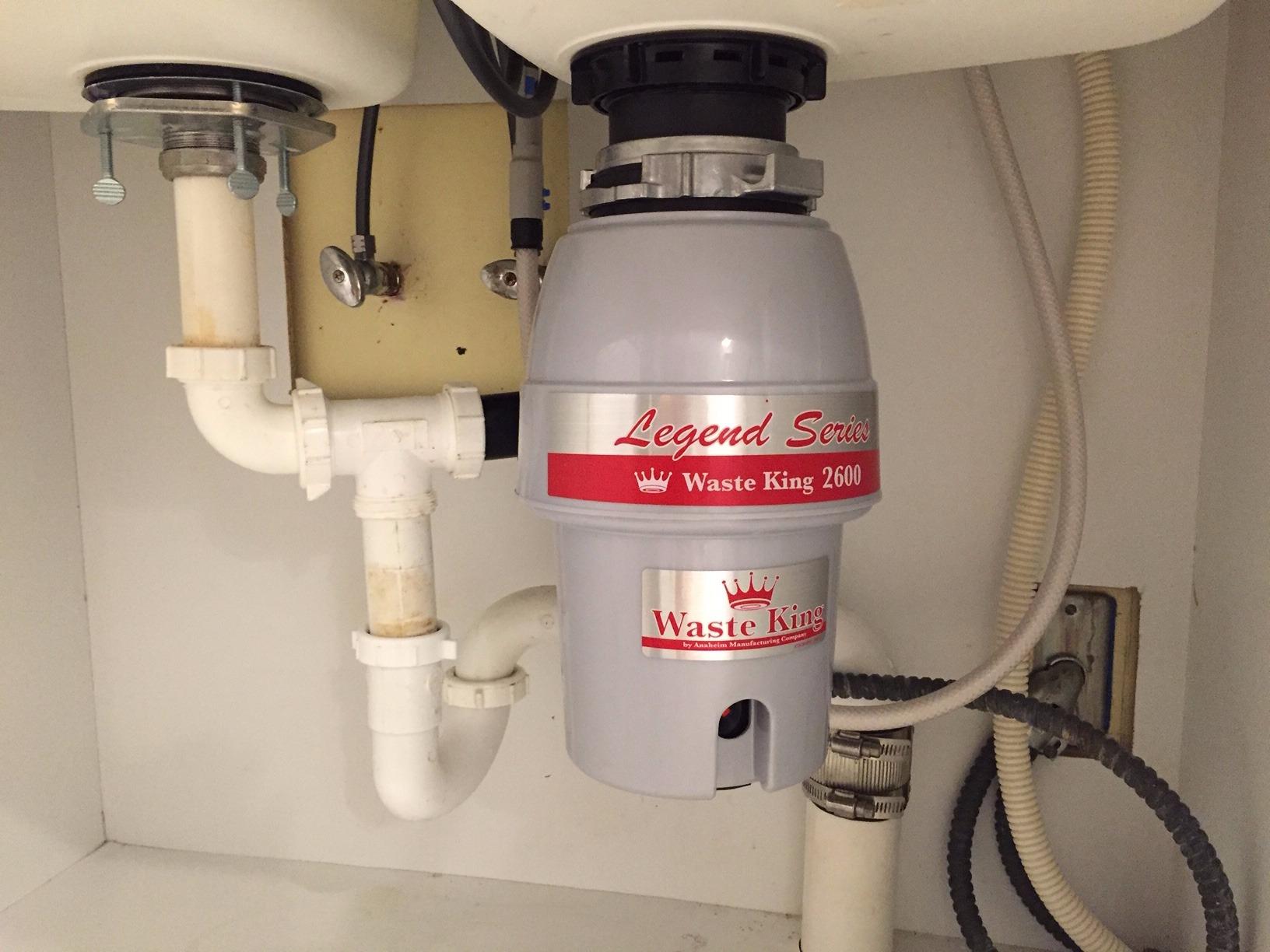 Moen L-2600 Waste King 1/2 HP Continuous Feed Garbage Disposal with Power Cord customer photo 2