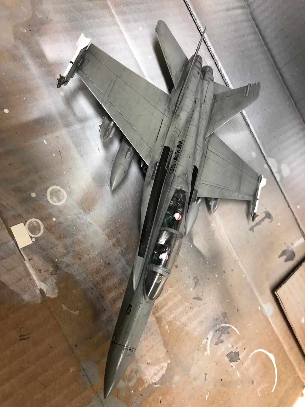 Hasegawa 1/72 F/A-18D Hornet Model Kit customer photo 2