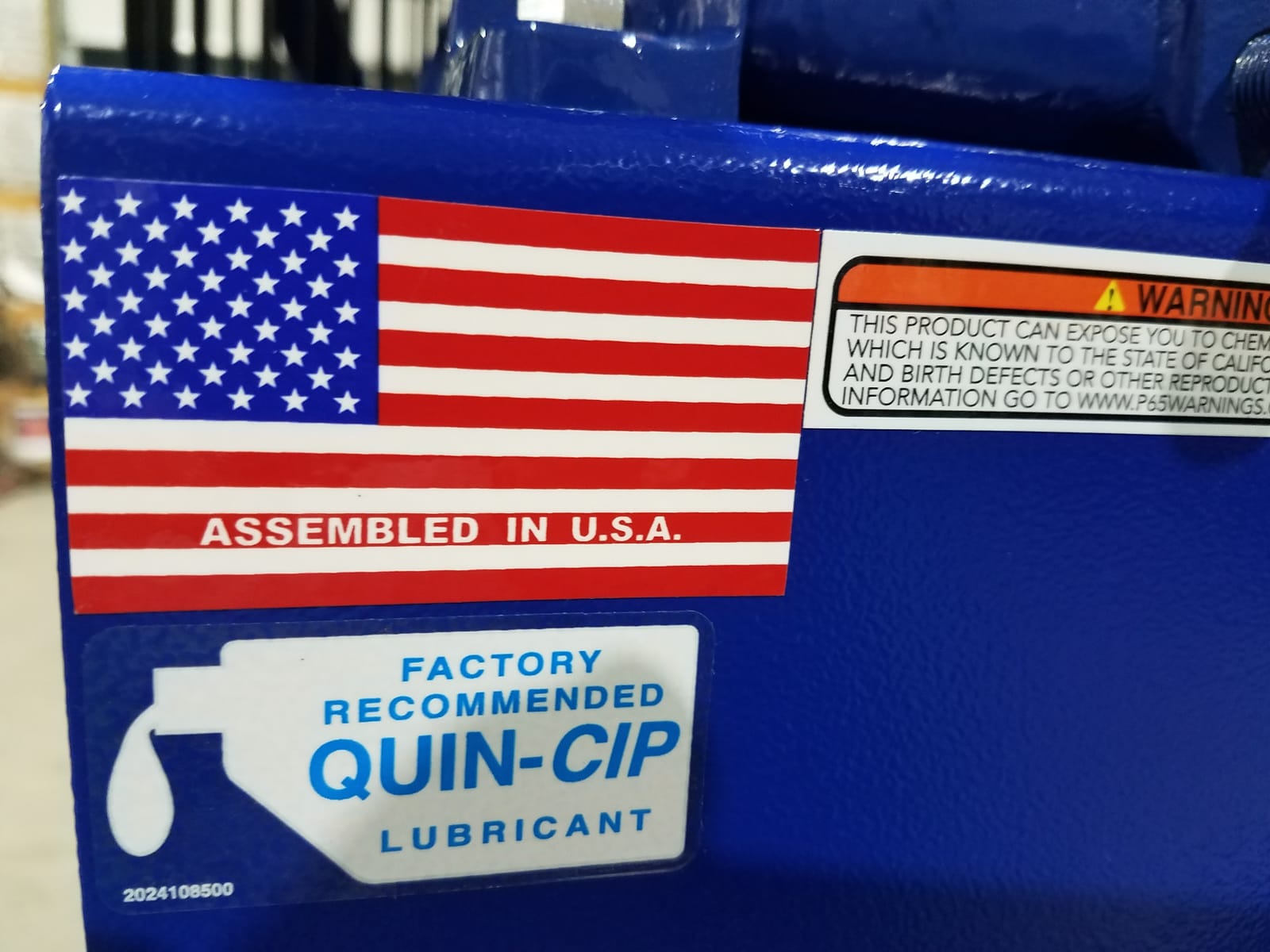 Quincy QT-54 Splash Lubricated Reciprocating Air Compressor - 5 HP, 230 Volt, 1 Phase, 60-Gallon Vertical, Model Number 2V41C60VC customer photo 2