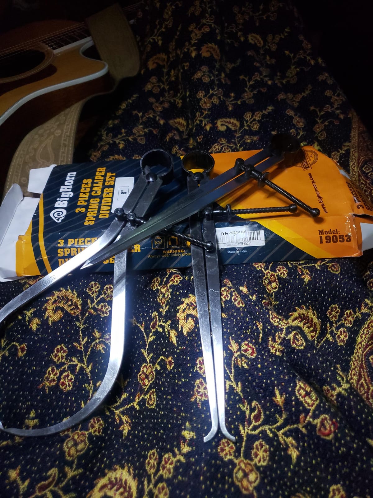 Big Horn 19053C 3 Pieces 8-Inch Spring Caliper / Divider Set customer photo 2