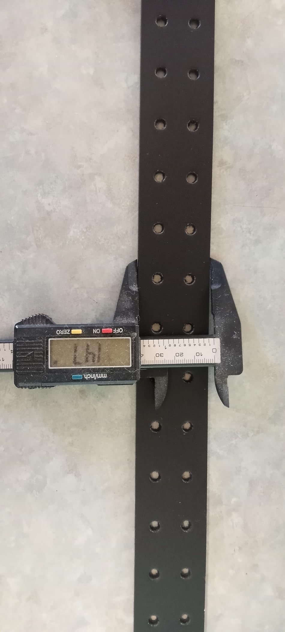 Dickies Men's Double Prong Leather Work Belt - Fully Adjustable, Regular & Big and Tall Sizes customer photo 2