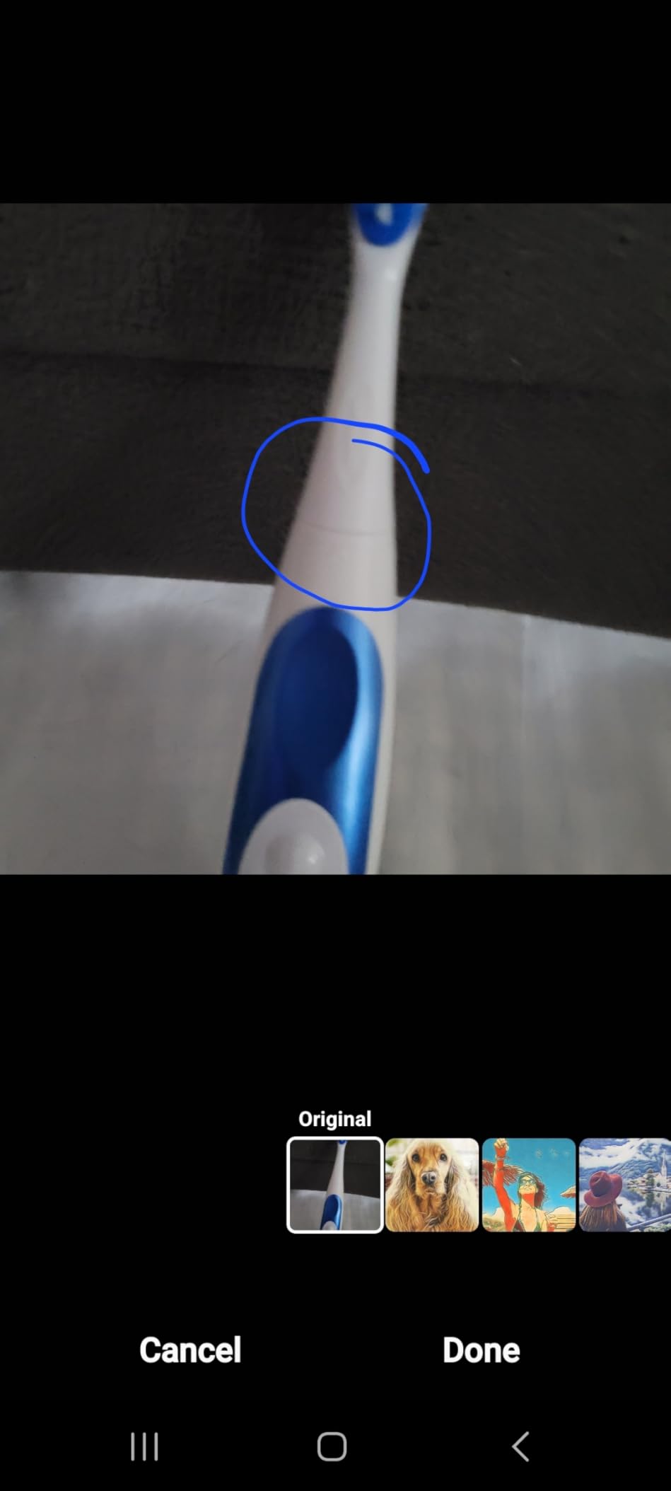 Spinbrush PRO CLEAN Battery Powered Toothbrush, Soft Bristles, 1 Count, Gold or Blue Color May Vary customer photo 1