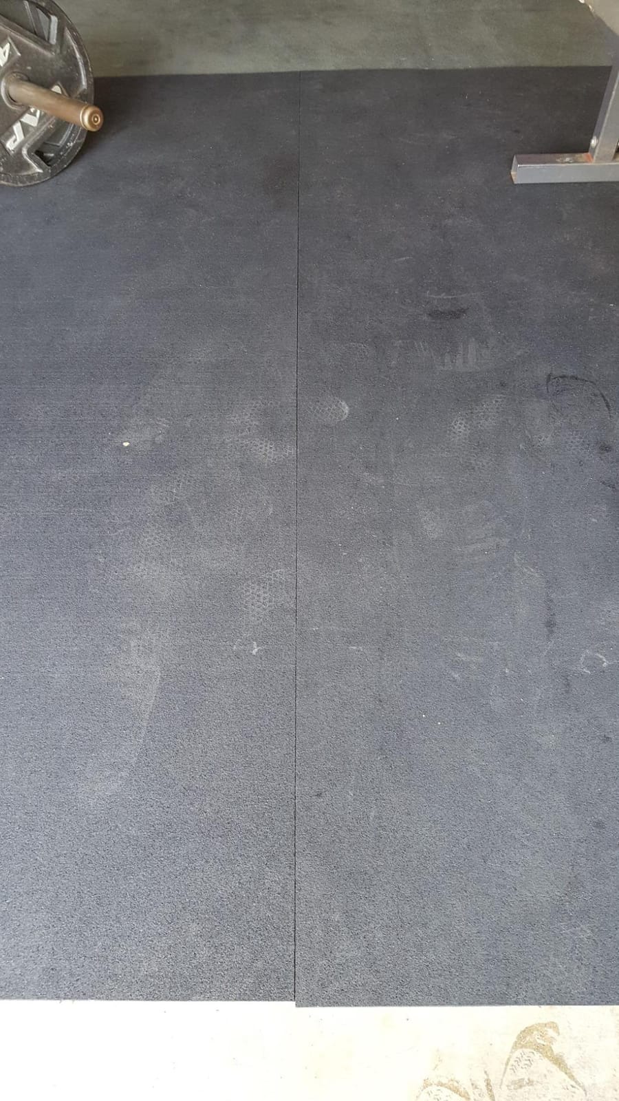 Rubber-Cal Recycled Flooring 1/4 in. x 4 ft. x 7 ft. - Black Rubber Mats customer photo 1