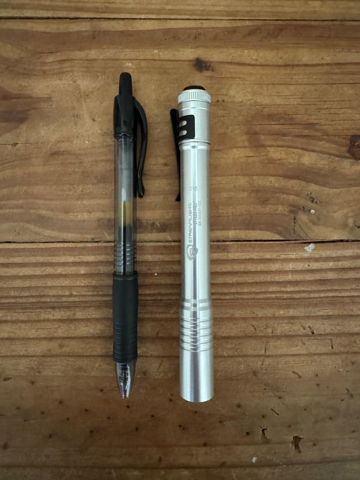 Streamlight 66120 Stylus Pro 100-Lumen White LED Penlight, Red | 100 lumens; runs on 2 AAA alkaline batteries; multi-mode lighting; IPX-rated water resistant; impact-resistance tested customer photo 2