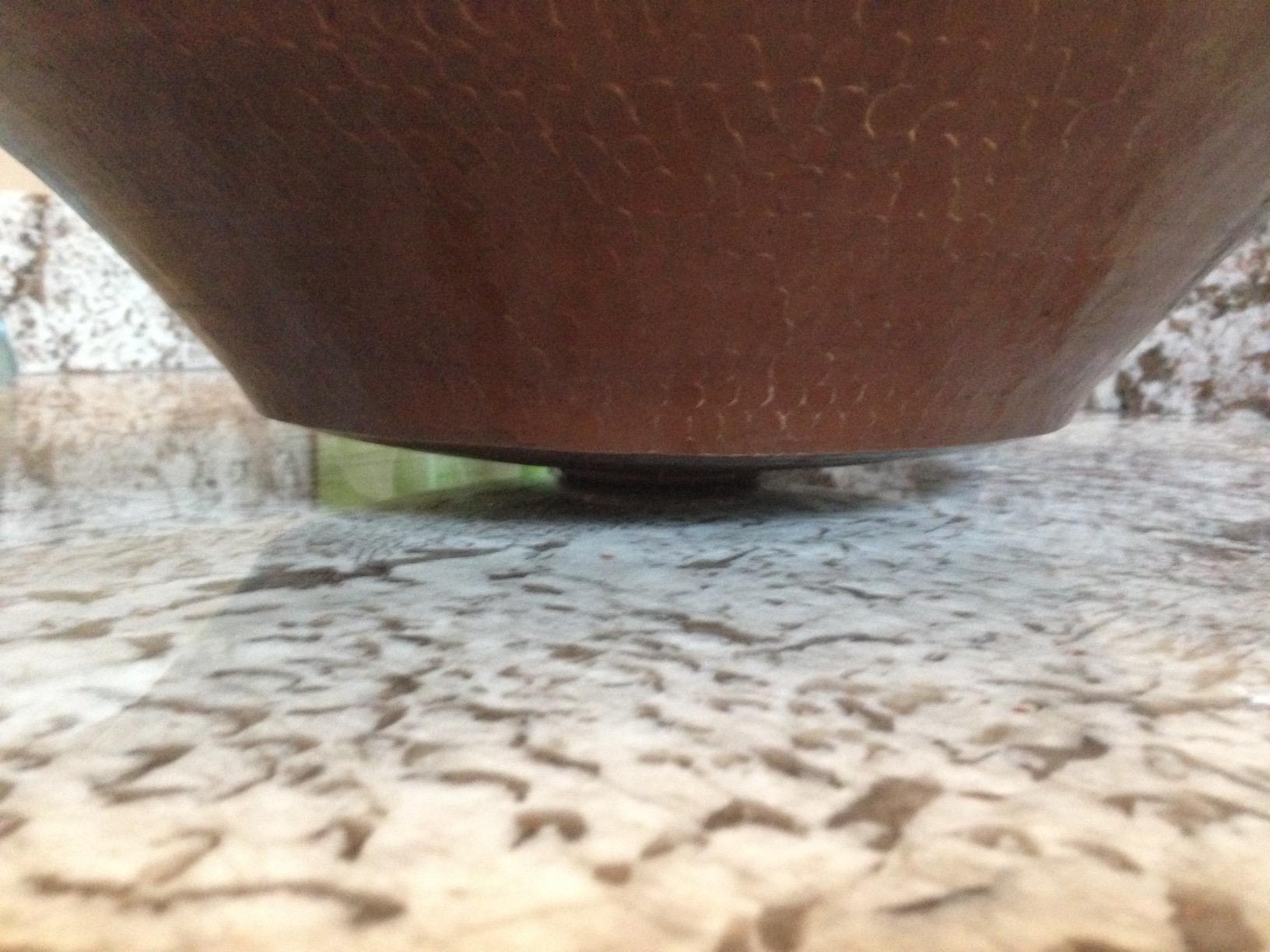 Premier Copper Products VR16MPDB 21-Inch Round Miners Pan Vessel Hammered Copper Sink, Oil Rubbed Bronze customer photo 1