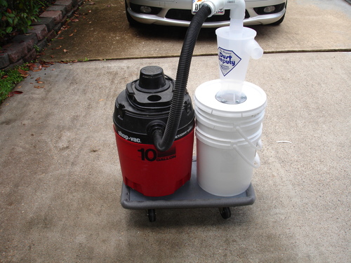 Oneida Air Systems Dust Deputy DIY Anti-Static Retrofit Cyclone Separator for Wet/Dry Shop Vacuums (DD DIY) customer photo 2
