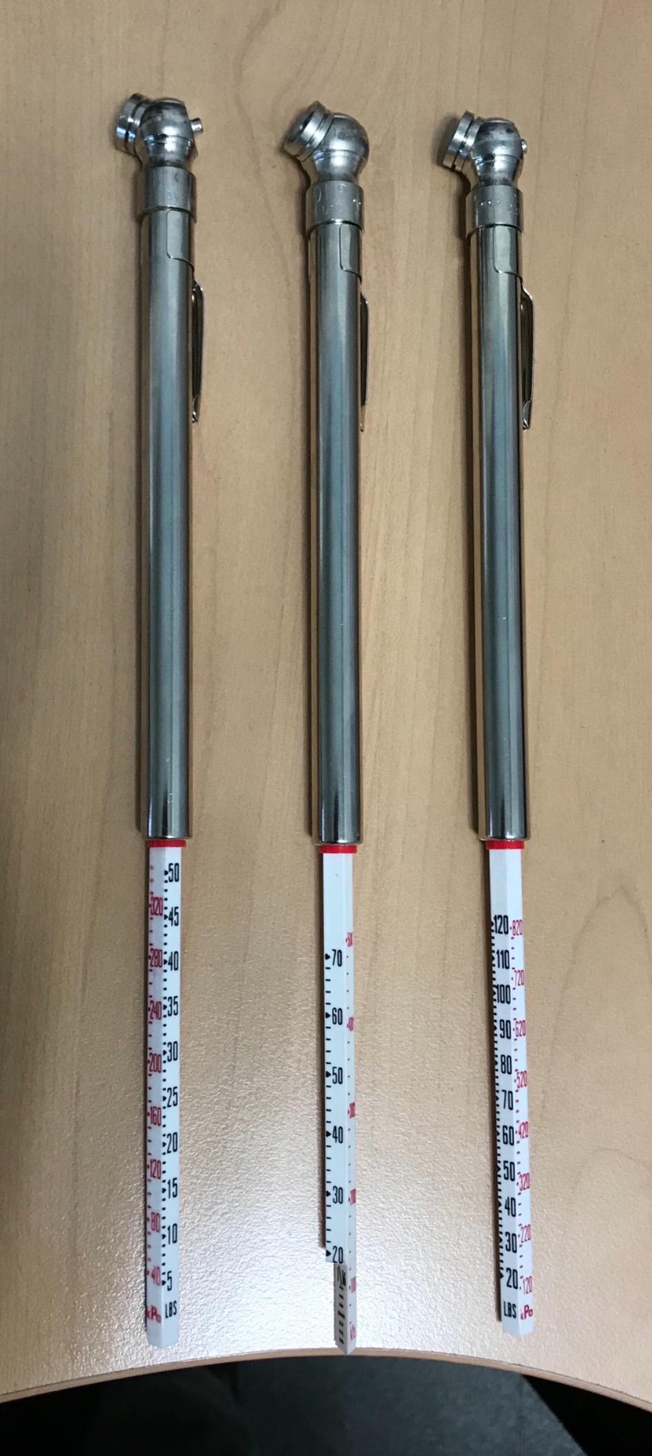 Milton S-920 Pencil Tire Pressure Gauge With Tread Depth Gauge, Built-in Deflator Valve, For Higher-Pressure Automobile Tires, Durable Plated Brass, Pressure Measured In PSI & kPa customer photo 1