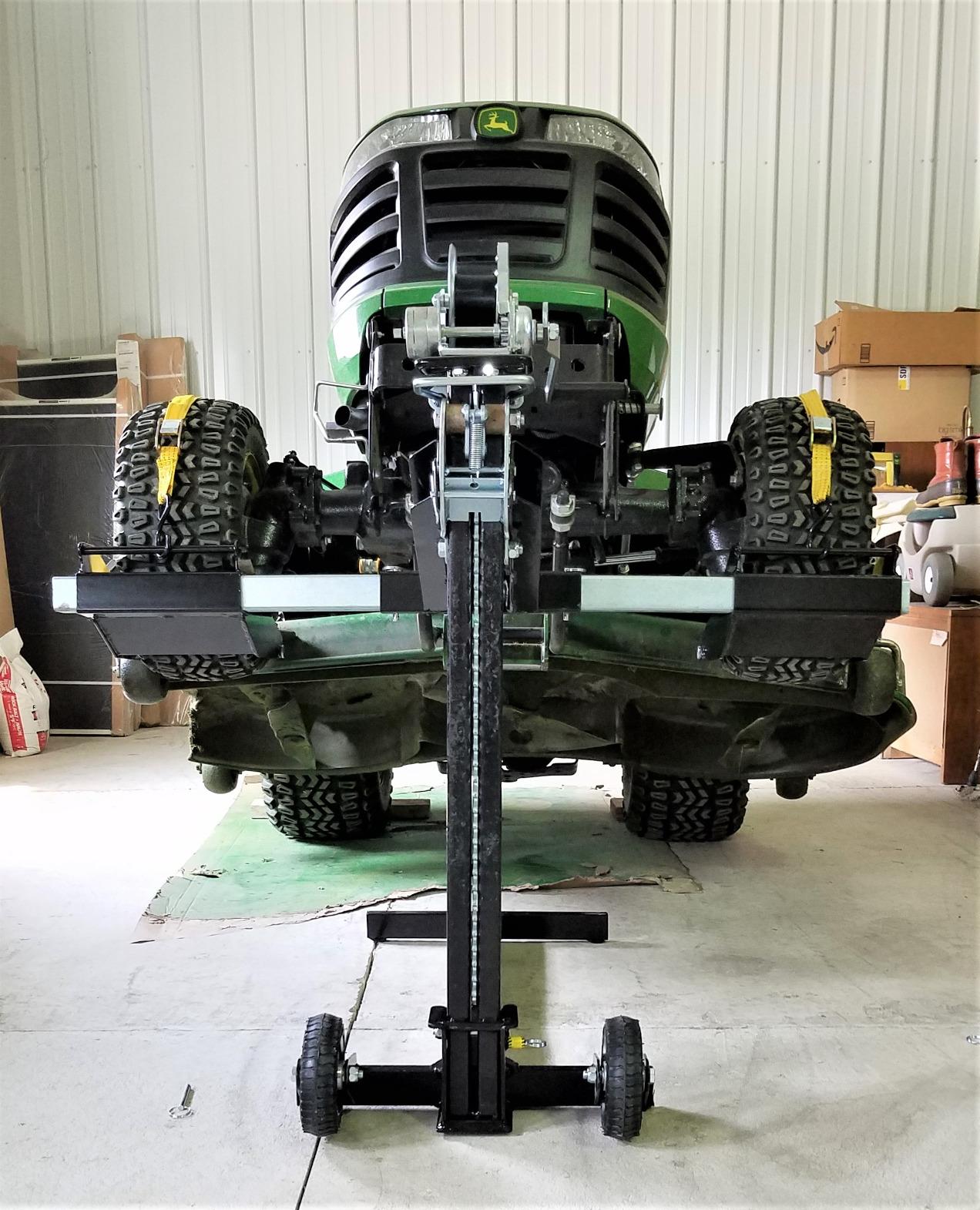 MoJack MJ-PRO 00145 Commercial ZTR & Rider Mower Lift Jack, 750lb Capacity customer photo 1