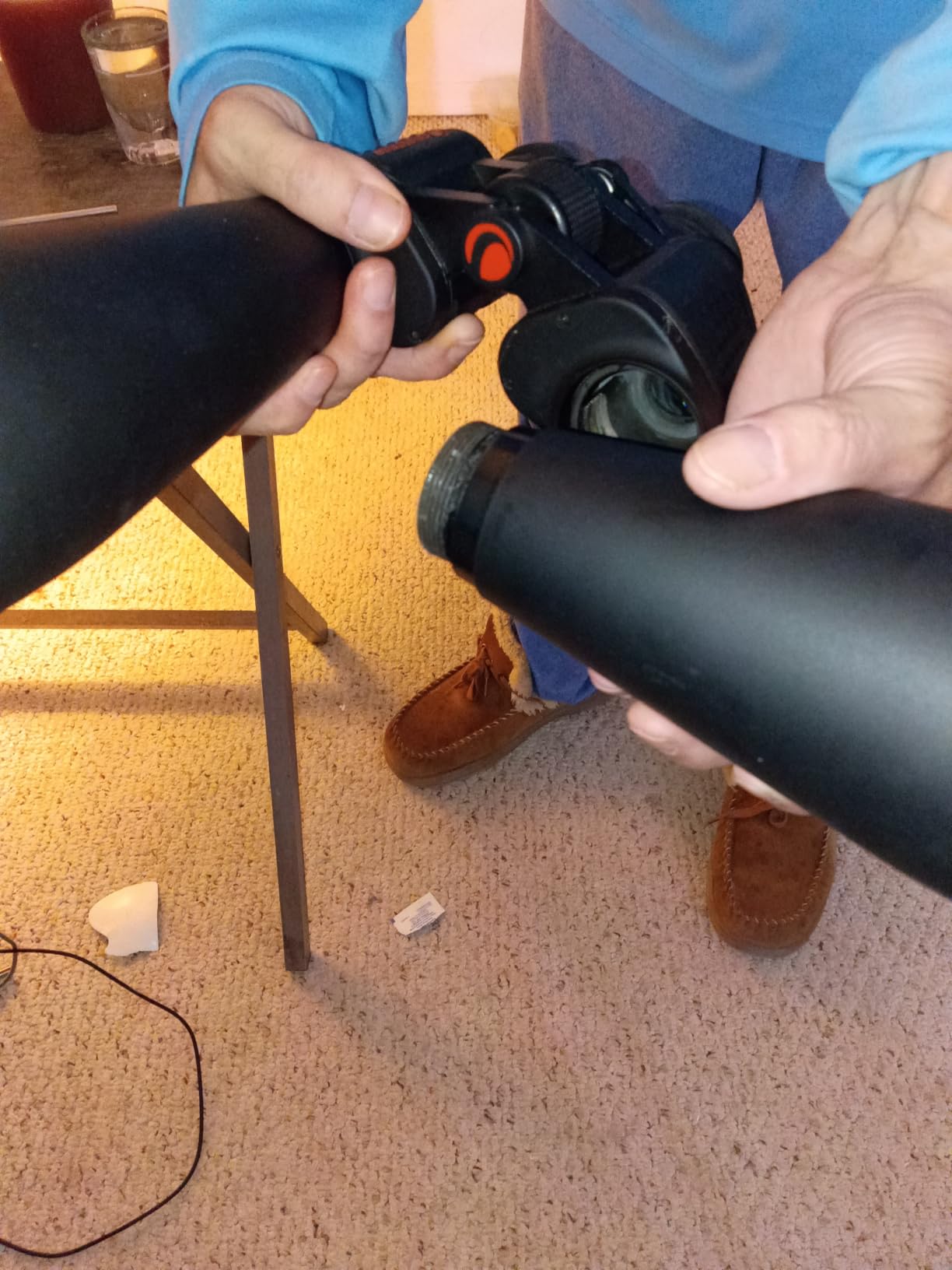 Celestron SkyMaster 25x70 Binoculars for Astronomy, Long-Range & Wildlife | Exceptional Long-Range Detail, Astronomy & Wildlife or Land Viewing, Multi-Coated BaK-4 Optics, Tripod Adapter Included customer photo 1