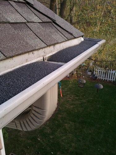 Pro Gutter Guard - 5-Inch Half Round Foam Gutter Filter Insert with Year Round Leaf Protection & Easy DIY Installation - GSR532-3 customer photo 2