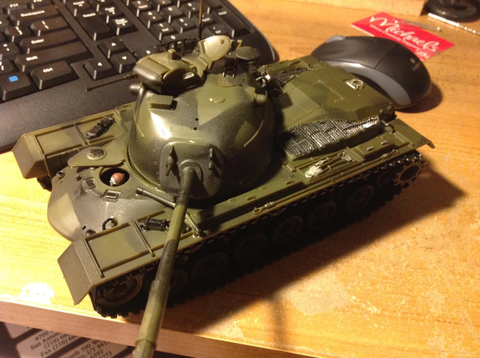 Revell 85-7853 M48A2 Patton Tank Model Kit 1:35 Scale 152-Piece Skill Level 4 customer photo 1