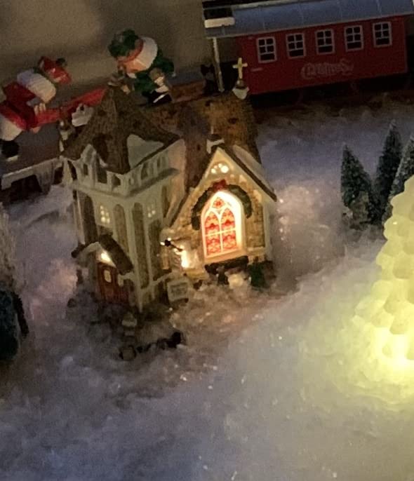 Lemax Christmas Village Little River Church Battery Operated Led - 45069 customer photo 1