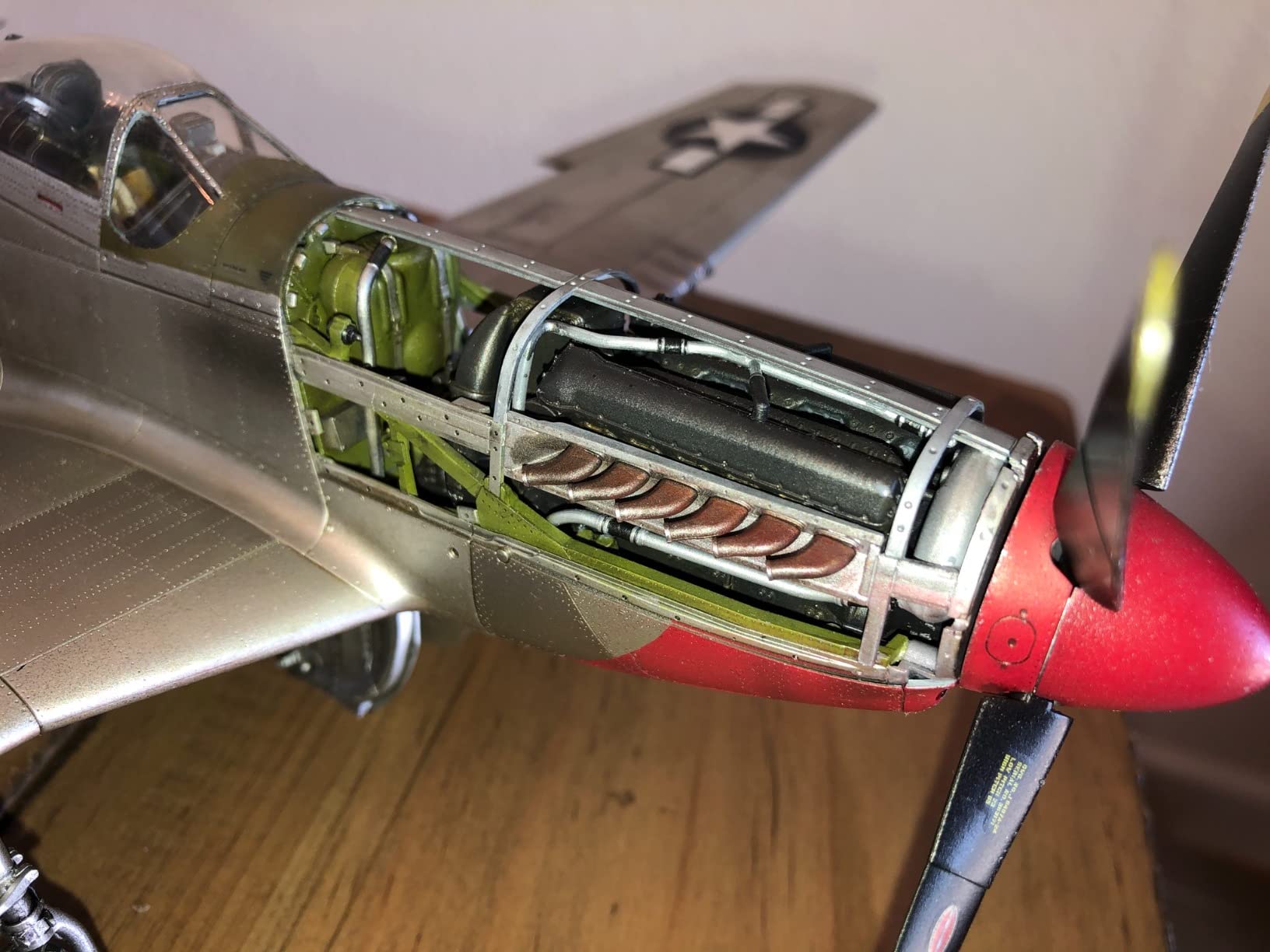 Tamiya P-51D Mustang Hobby Model Kit (TM60322) 1/32 Scale customer photo 2