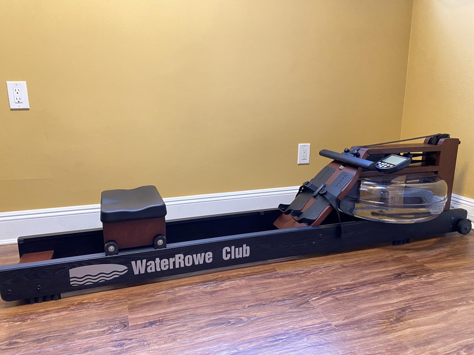 WaterRower Club Rowing Machine with S4 BLE Monitor | USA Made Water Rower | Original Handcrafted Erg Row Machine for Home Use & Gym customer photo 2