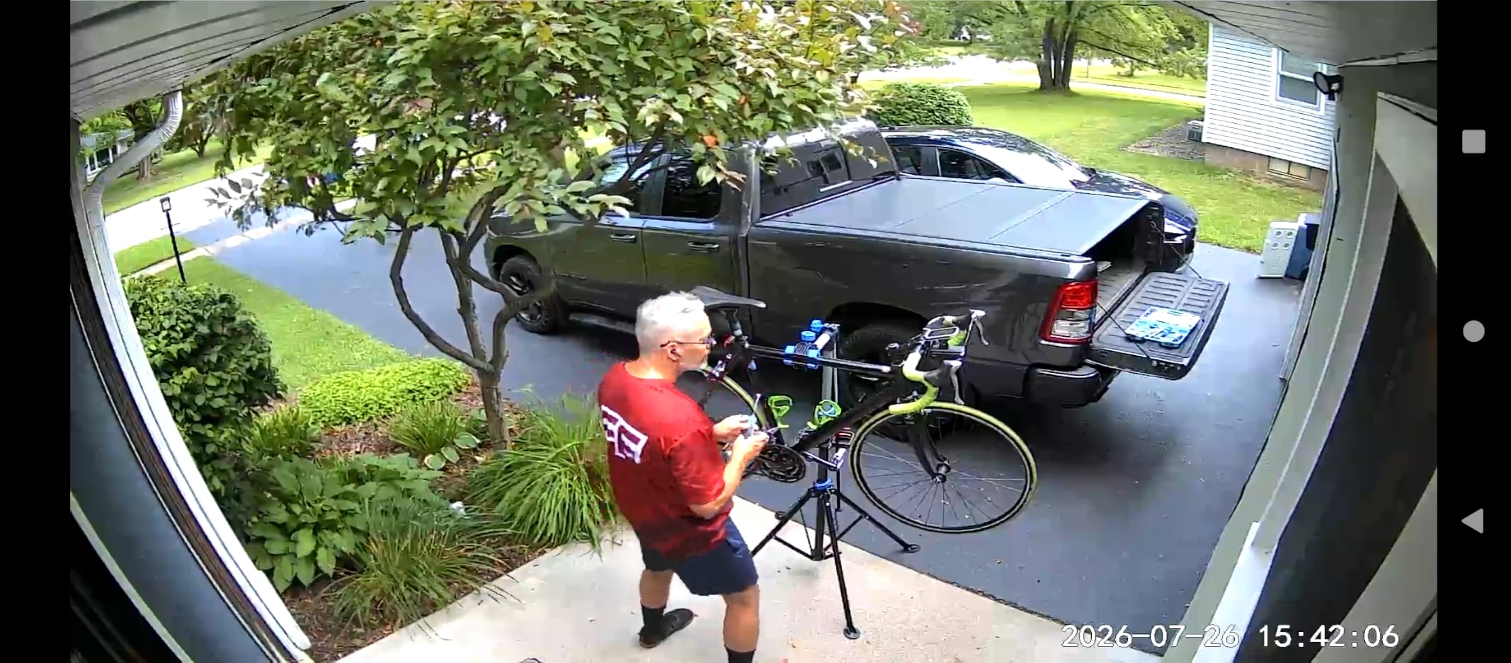 Pro Stand Plus Bike Rack - Heavy-Duty Telescoping Bicycle Stand with Tool Tray, Rotating Clamps, and Adjustable Handlebar Rod by RAD Cycle customer photo 2