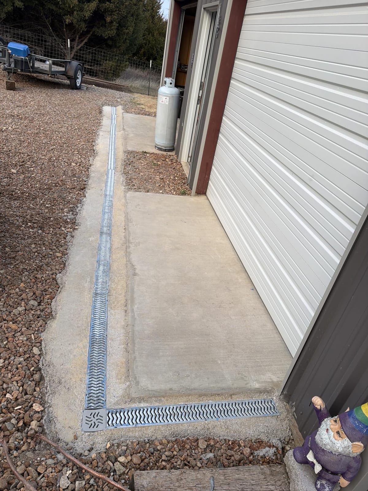 Trench & Driveway Channel Drain with Galvanized Steel Grate - 3 Pack customer photo 2
