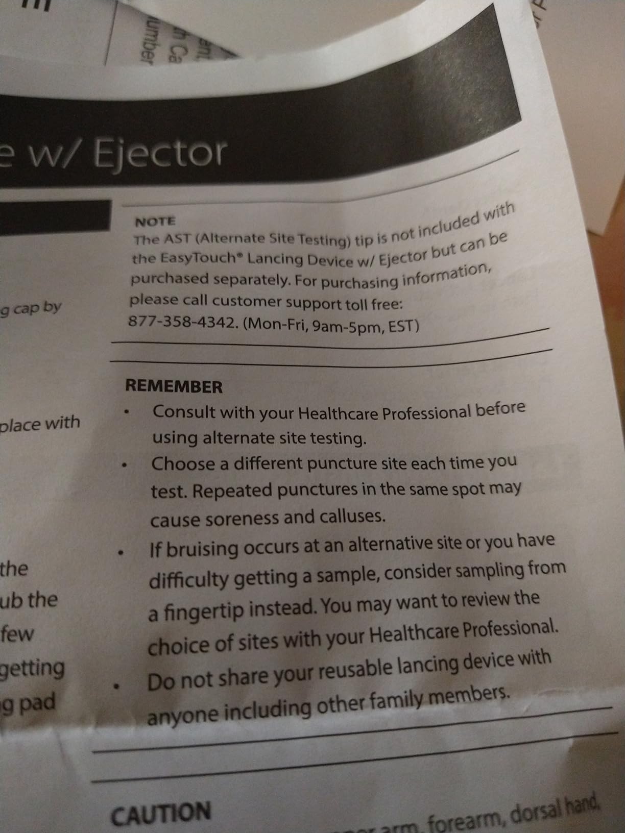 EasyTouch Lancing Device with Ejector (Pack of 1) customer photo 1