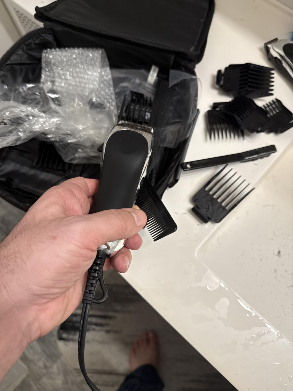 Wahl Clipper USA Deluxe Corded Chrome Pro Complete Hair & Trimming Kit customer photo 2
