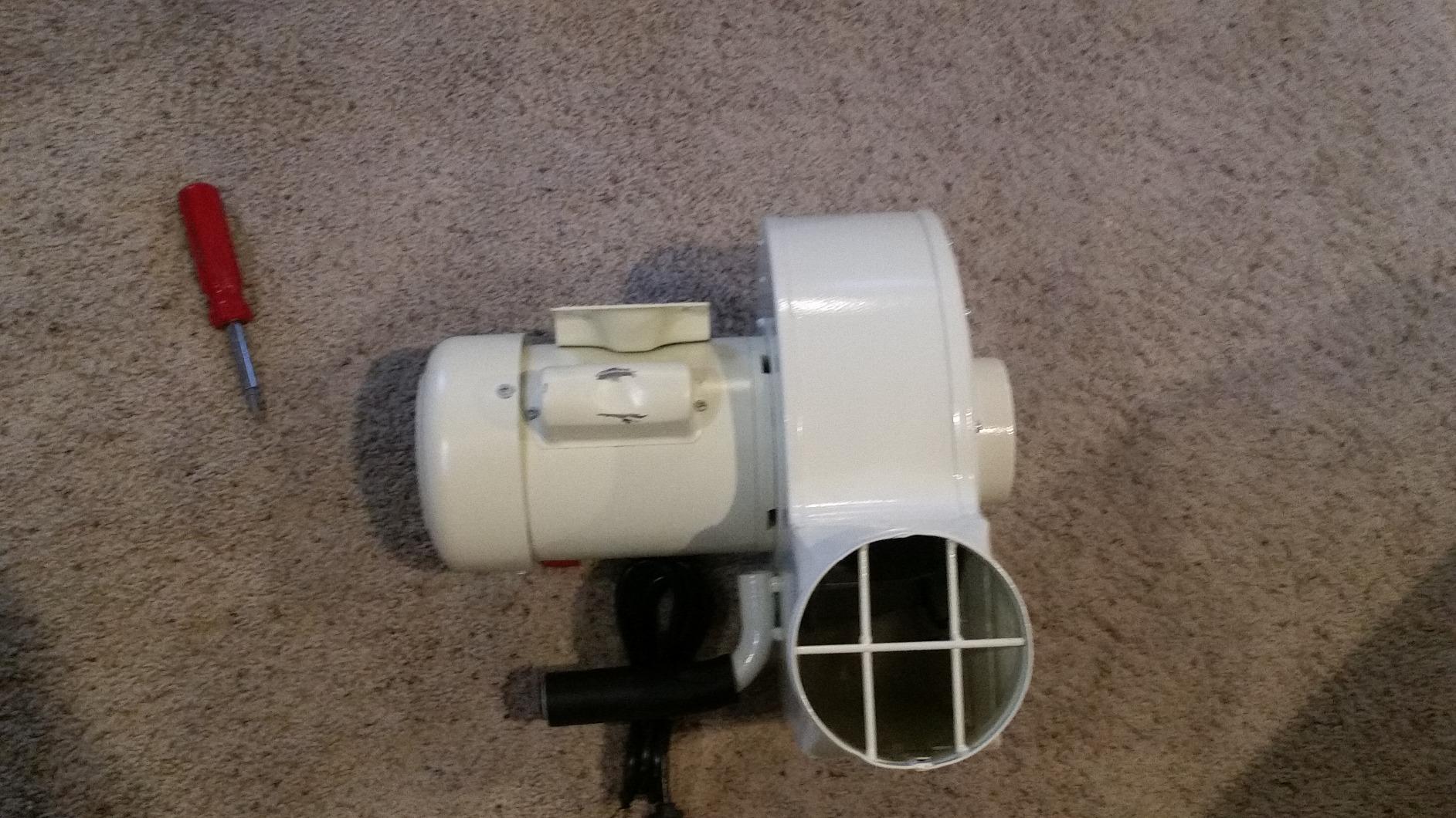 Shop Fox W1826 Wall Dust Collector, 2.5 Micron Filtration customer photo 2