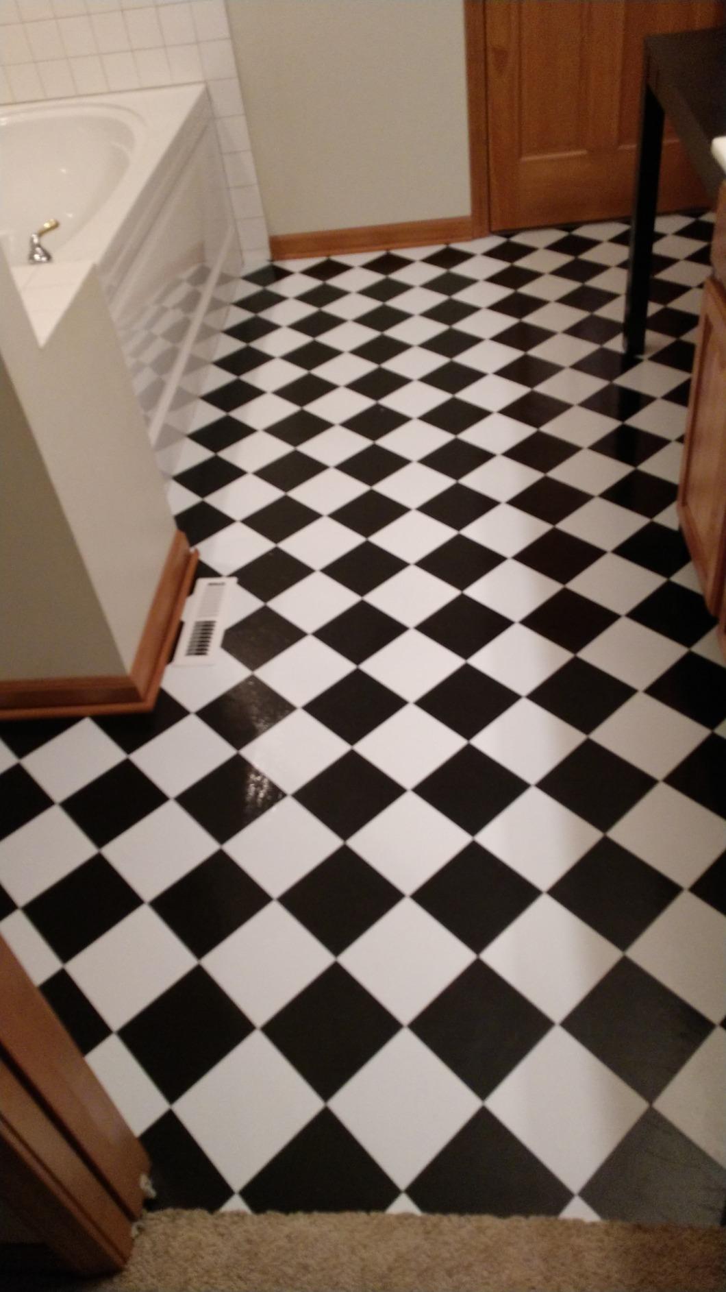 Nexus Self Adhesive 12-Inch Vinyl Floor Tiles, 20 Tiles, 12 x 12 in customer photo 2
