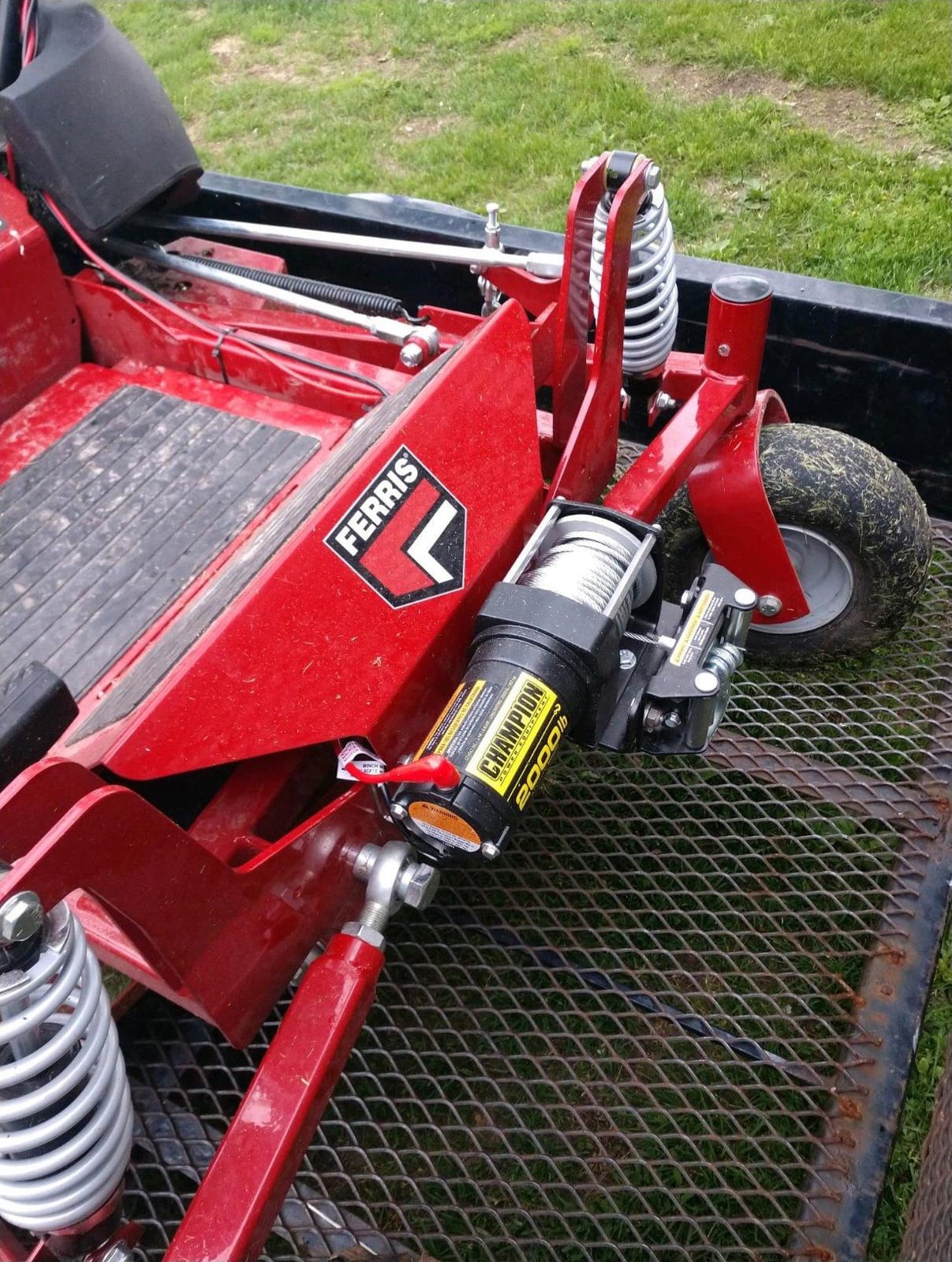 Champion Power Equipment 2000-lb. ATV/UTV Winch Kit customer photo 1