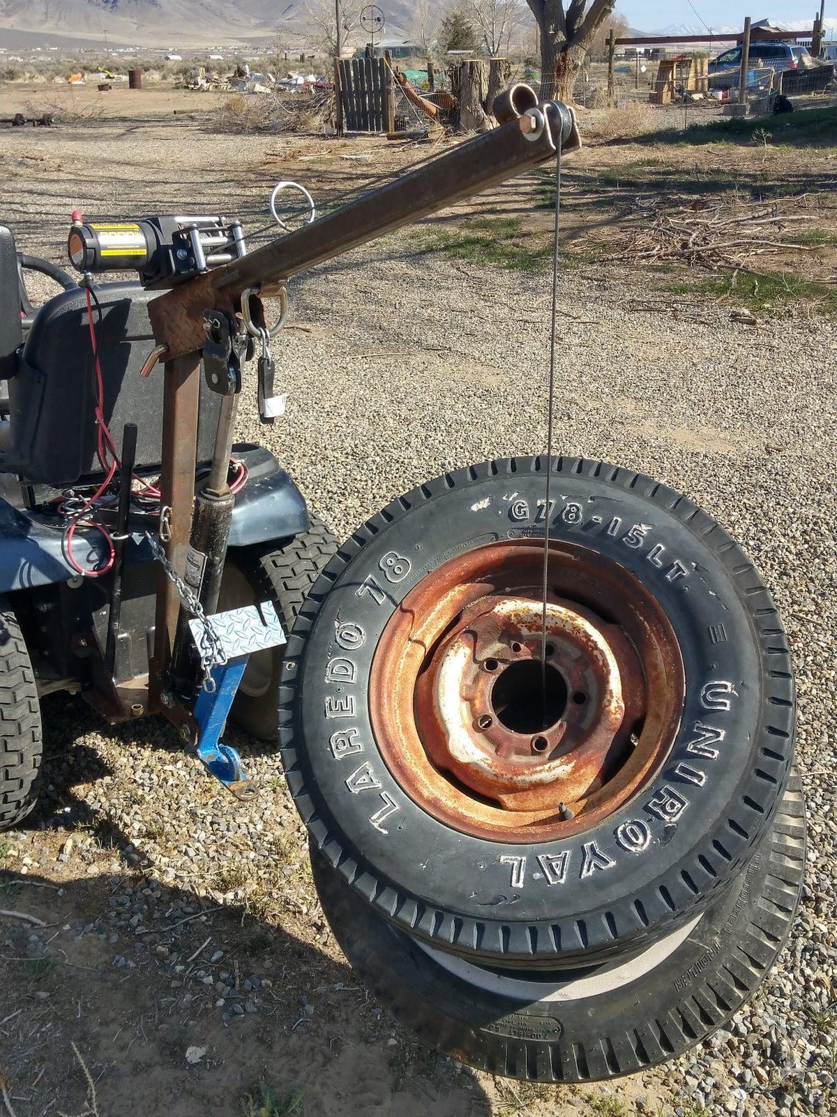 Champion Power Equipment 2000-lb. ATV/UTV Winch Kit customer photo 2