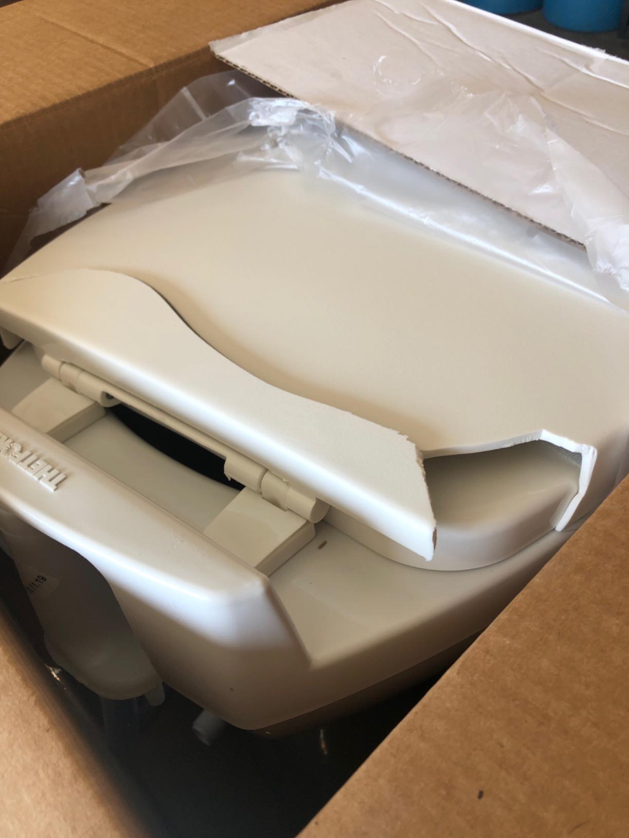 Aqua-Magic Residence RV toilet / High Profile / White - Thetford 42169 customer photo 1