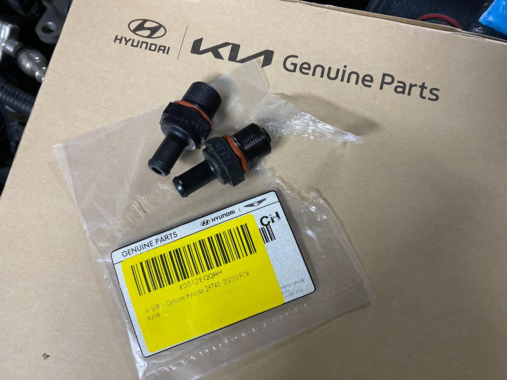 Genuine Hyundai 26740-2G000 PCV Valve customer photo 2