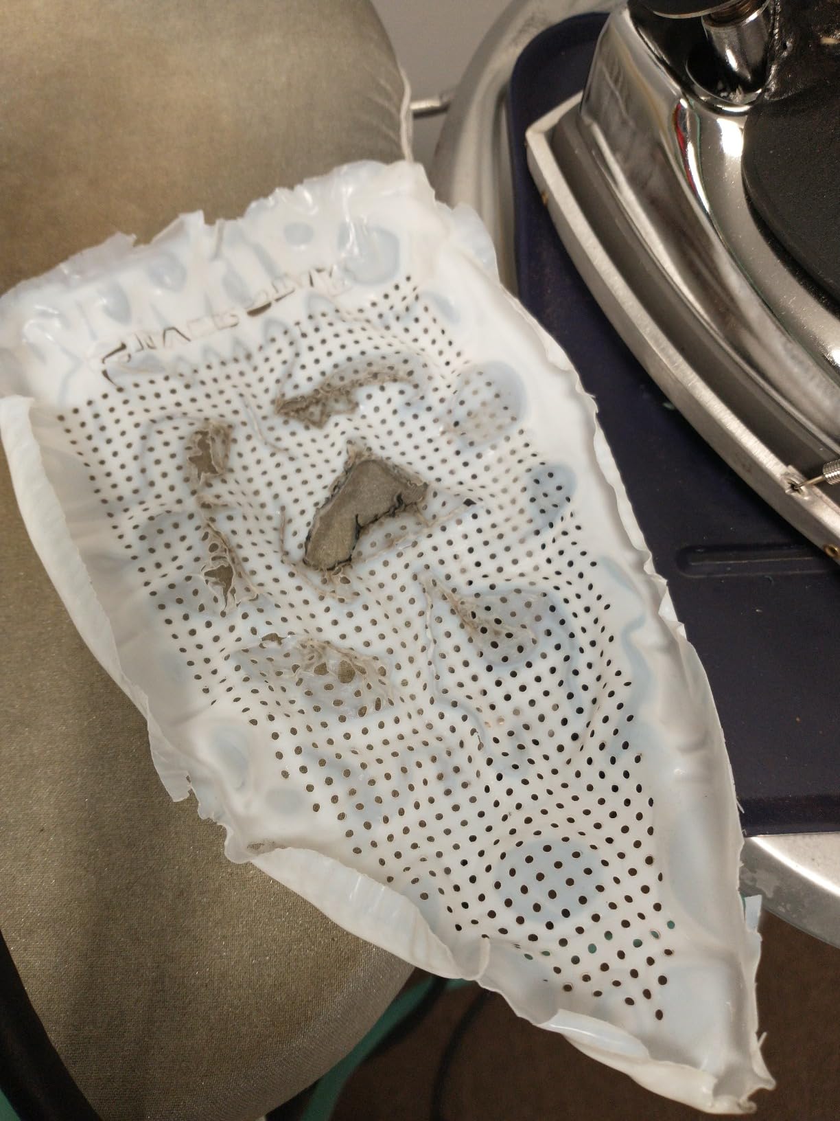 Gravity-Feed Steam Iron ~ Silver star ES-300 customer photo 2