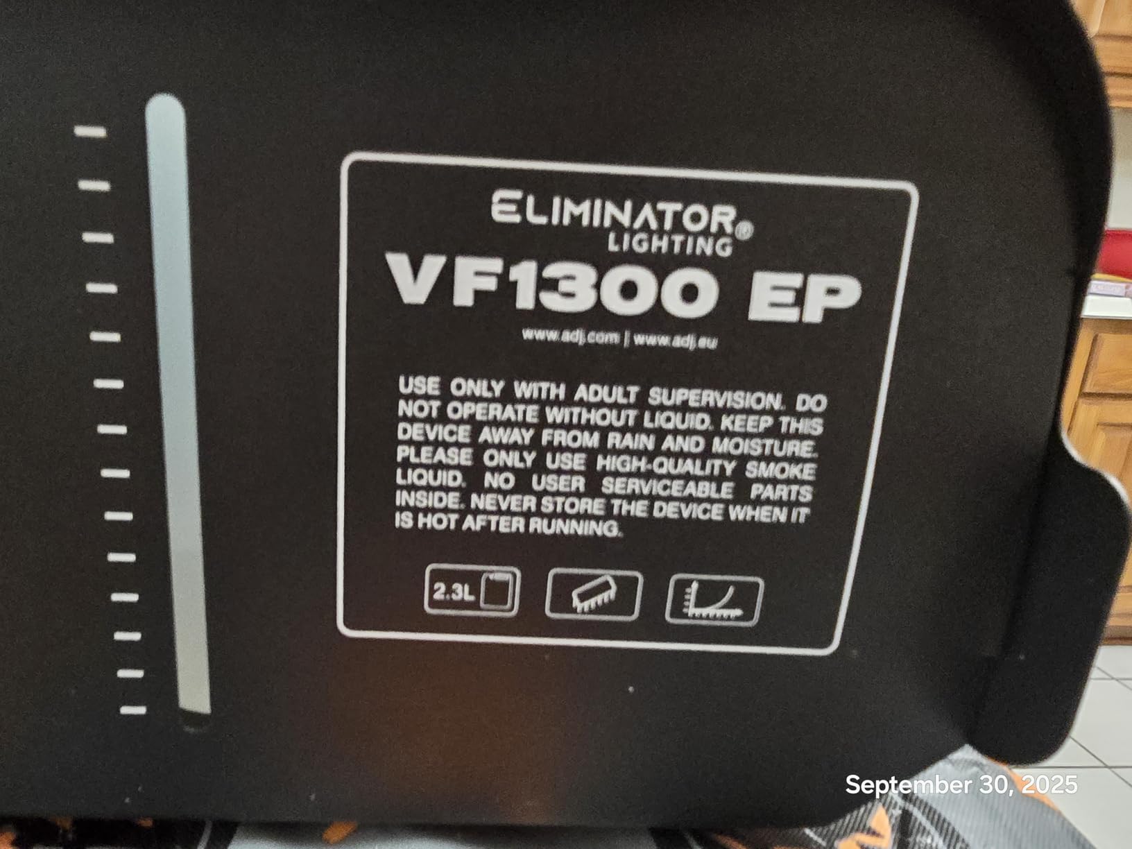 ADJ Products VF 1300 1300W Compact Value Fogger customer photo 2
