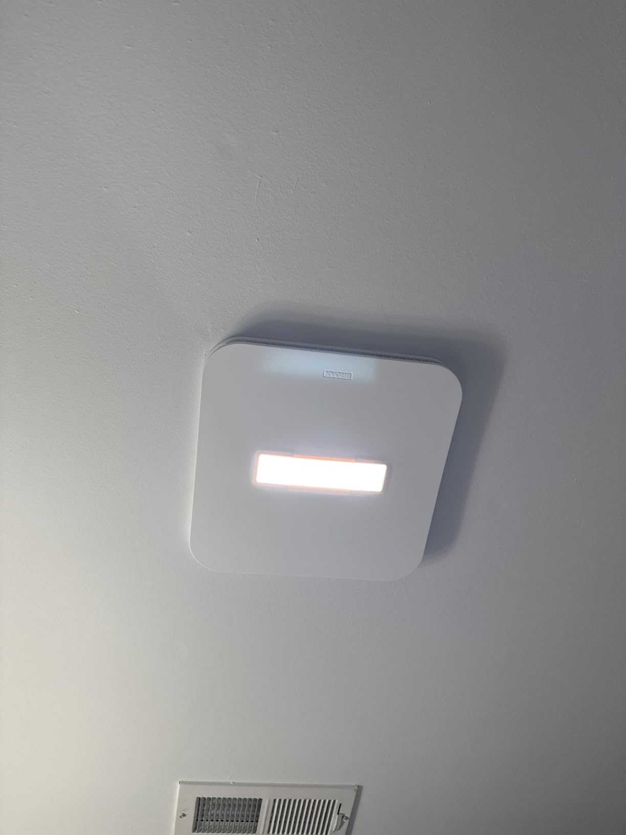 Broan-NuTone Bathroom Exhaust Fan – Retrofit Design Replaces Existing Fan Without Attic Access, Quiet 1.0 Sones, 110 CFM, Powerful Ventilation with 4 Selectable CCT Light Settings for a Modern Look customer photo 2