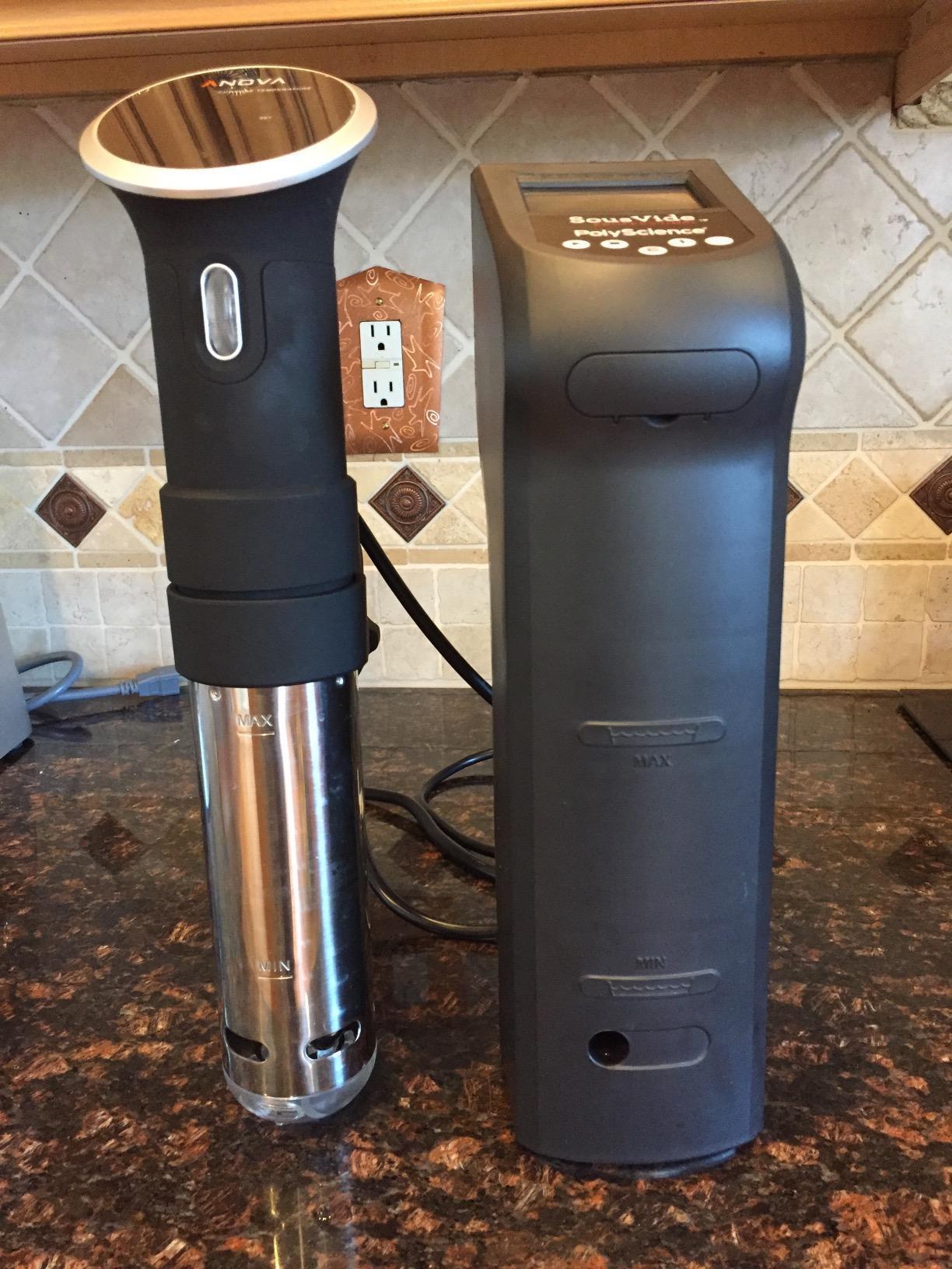 Breville Commercial CRC-5AC1B Creative Series Sous Vide Machine, Black | 1100W precision immersion circulator with adjustable temperature and timer for home and professional kitchen use customer photo 1