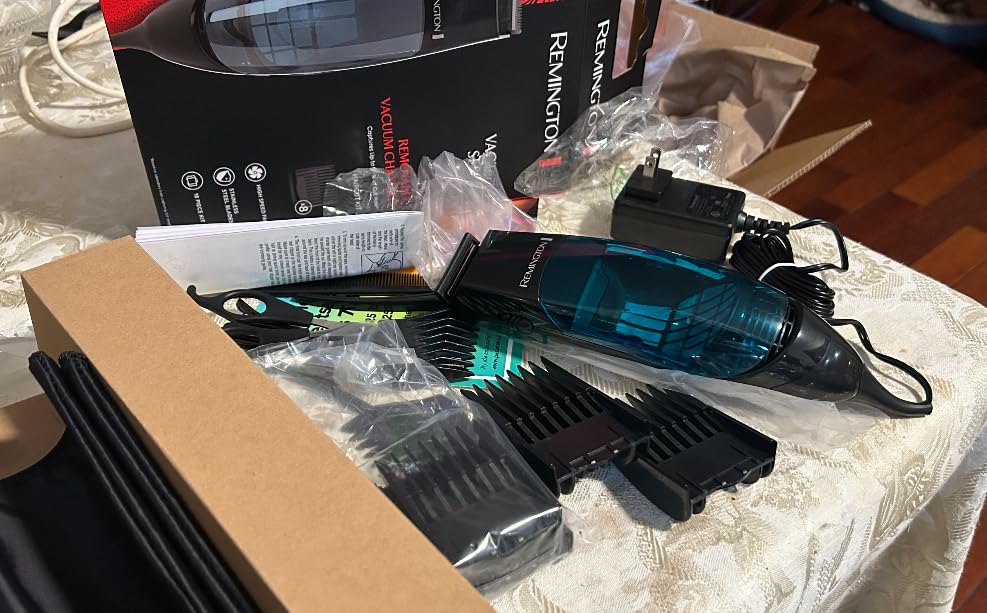 Remington Vacuum Hair Clippers for Men, 18-Piece Haircut Kit customer photo 1