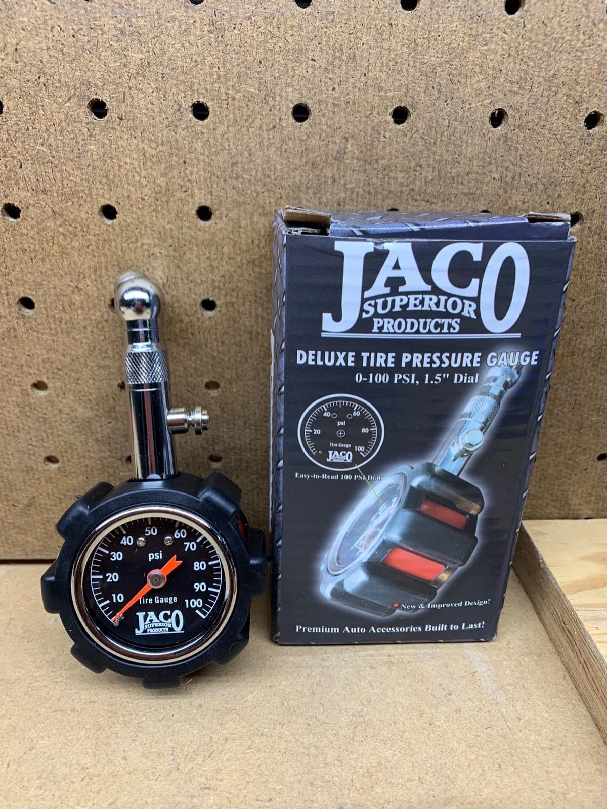 JACO Deluxe Tire Pressure Gauge - 100 PSI customer photo 1
