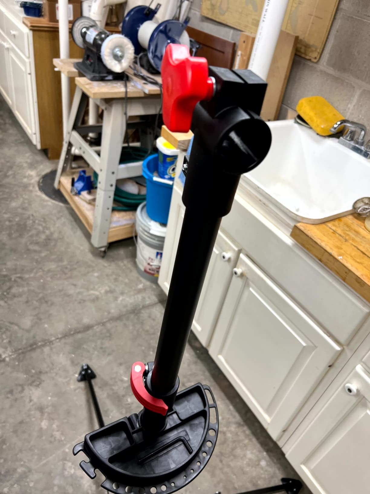 Yaheetech Bike Repair Stand Adjustable Foldable Bicycle Maintenance Rack customer photo 2