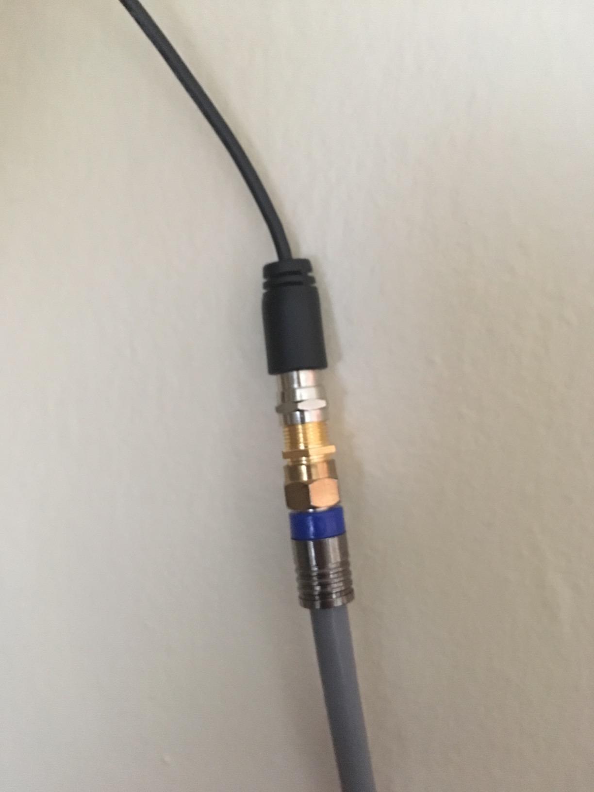 VCE RG6 Coax Cable Connector F-Type Female to Female Gold Plated 5 Pack customer photo 2