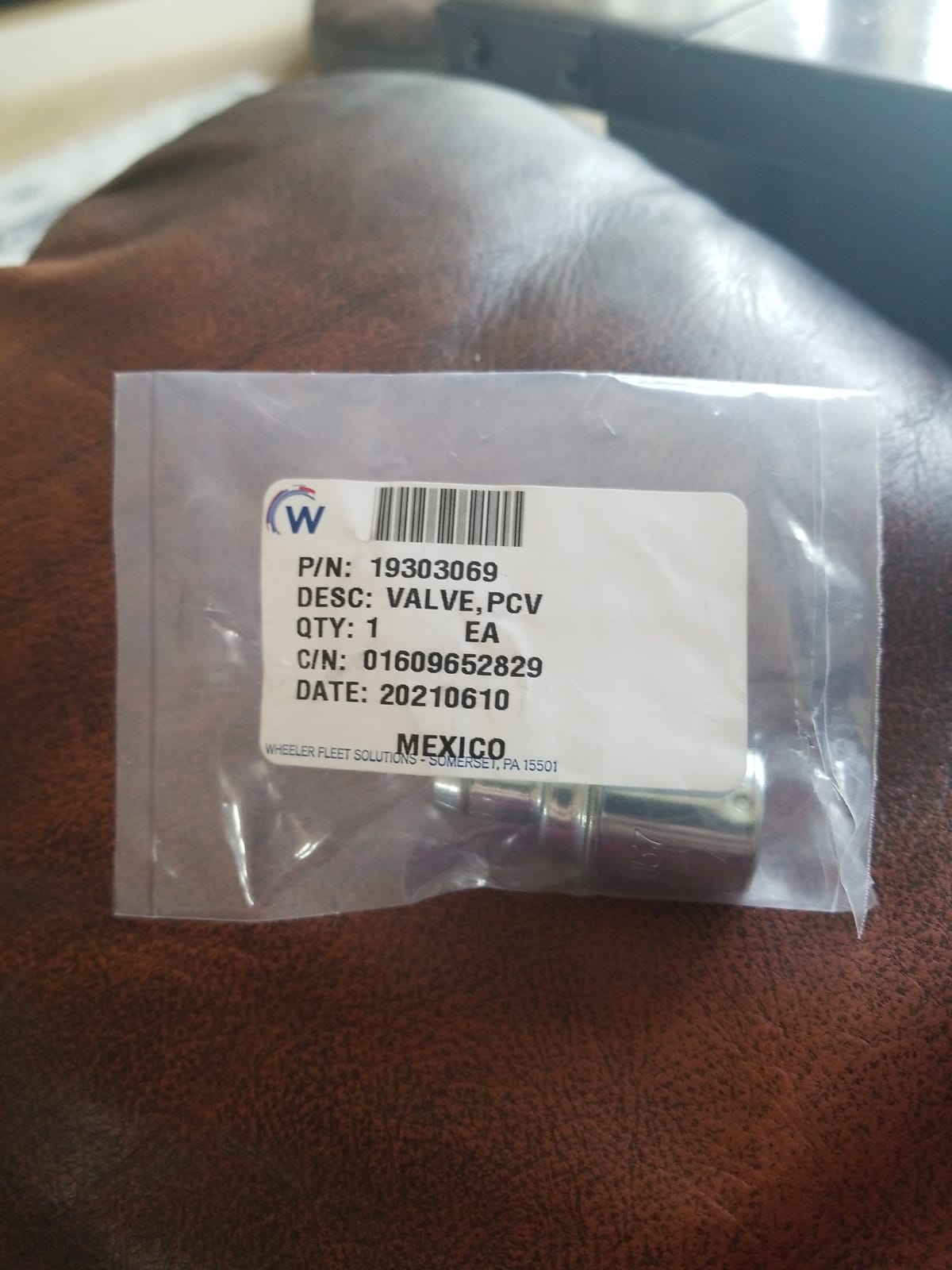 GM Genuine Parts 19303069 Positive Crankcase Ventilation (PCV) Valve customer photo 1