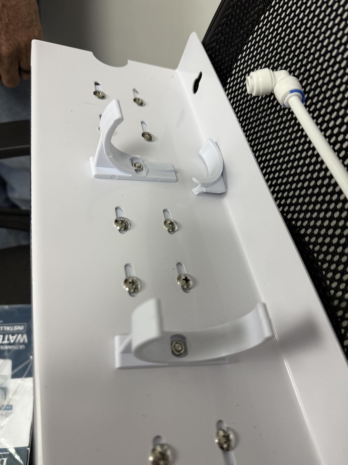 BLUONICS 4-Stage Under-Sink Water Filtration System with 6W UV Lamp, Sediment, GAC and Carbon Block Filters, Dedicated Faucet, 1 GPM customer photo 2