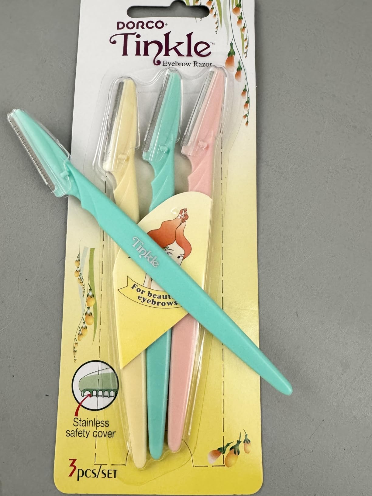 Tinkle Dermaplaning Tool 6ct, Dermaplane Razor for Women, Safe and Easy Peach Fuzz Remover, Eyebrow Trimmer with Protective Cover, Stocking Stuffers customer photo 1