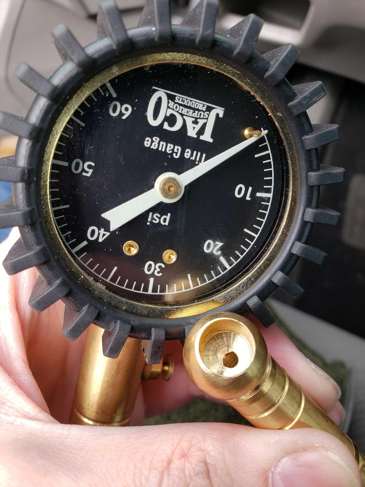 JACO ElitePro Tire Pressure Gauge - 60 PSI customer photo 2