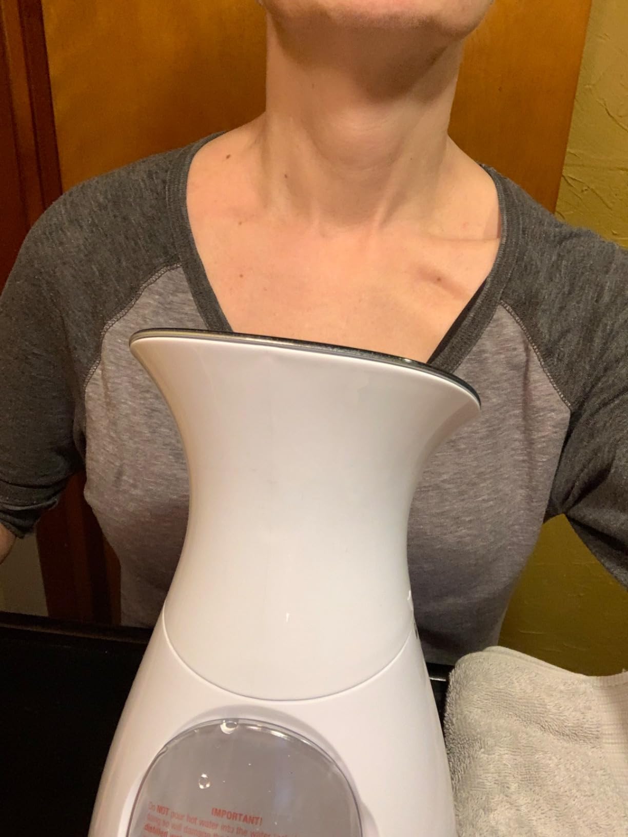 Pure Daily Care NanoSteamer Large 3-in-1 Nano Ionic Facial Steamer with Precise Temp Control - Humidifier - Unclogs Pores - Blackheads - Spa Quality - Bonus 5 Piece Stainless Steel Skin Kit (Teal) customer photo 2