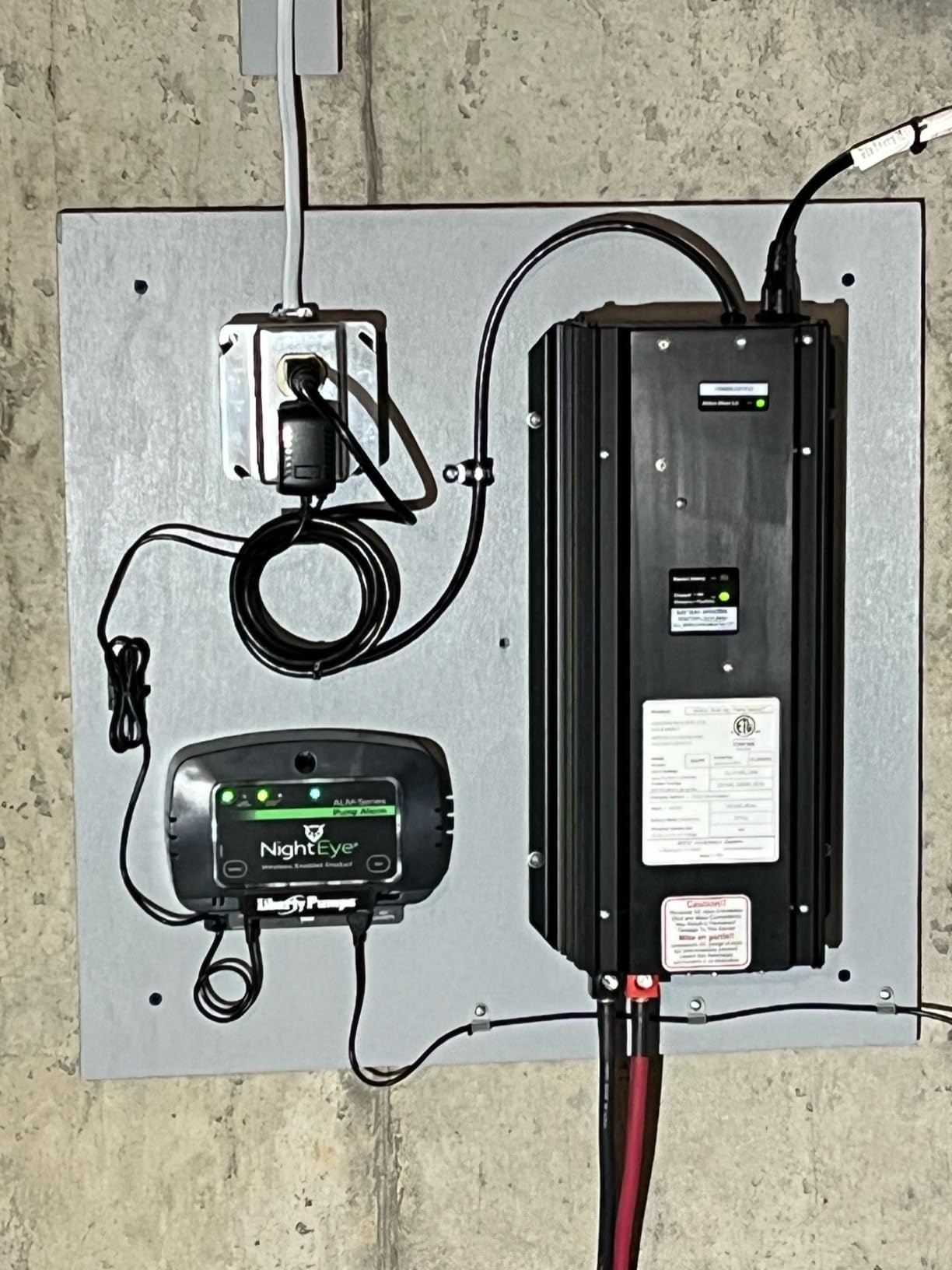 822PS - Sump Pump Backup System customer photo 2