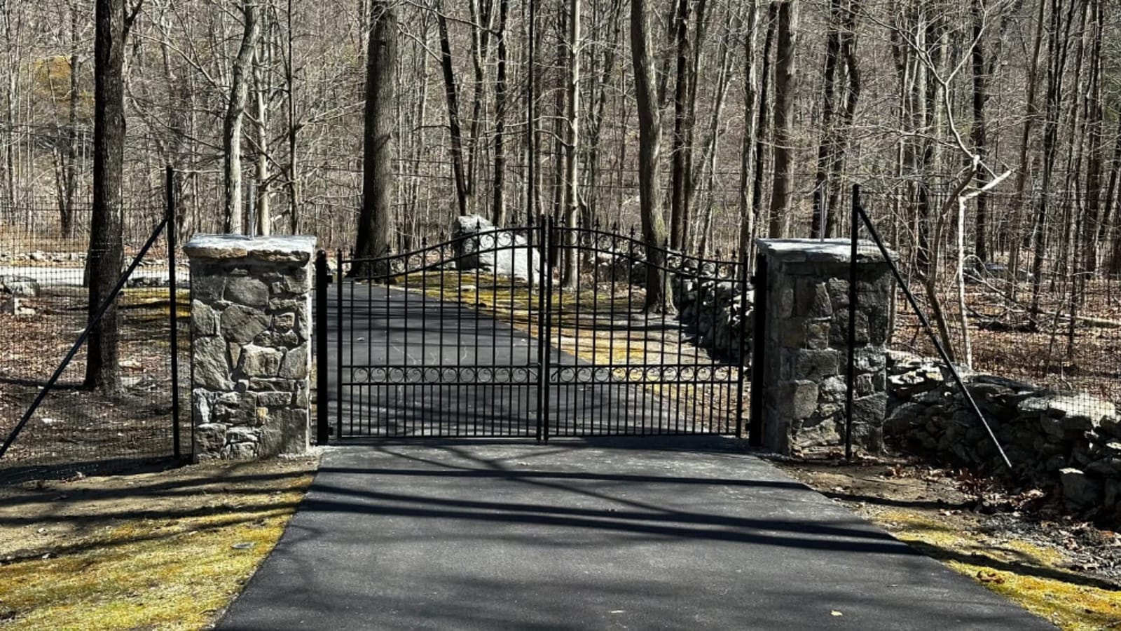 ALEKO Dual Swing Driveway Gate - Venice Style, 14 feet customer photo 1