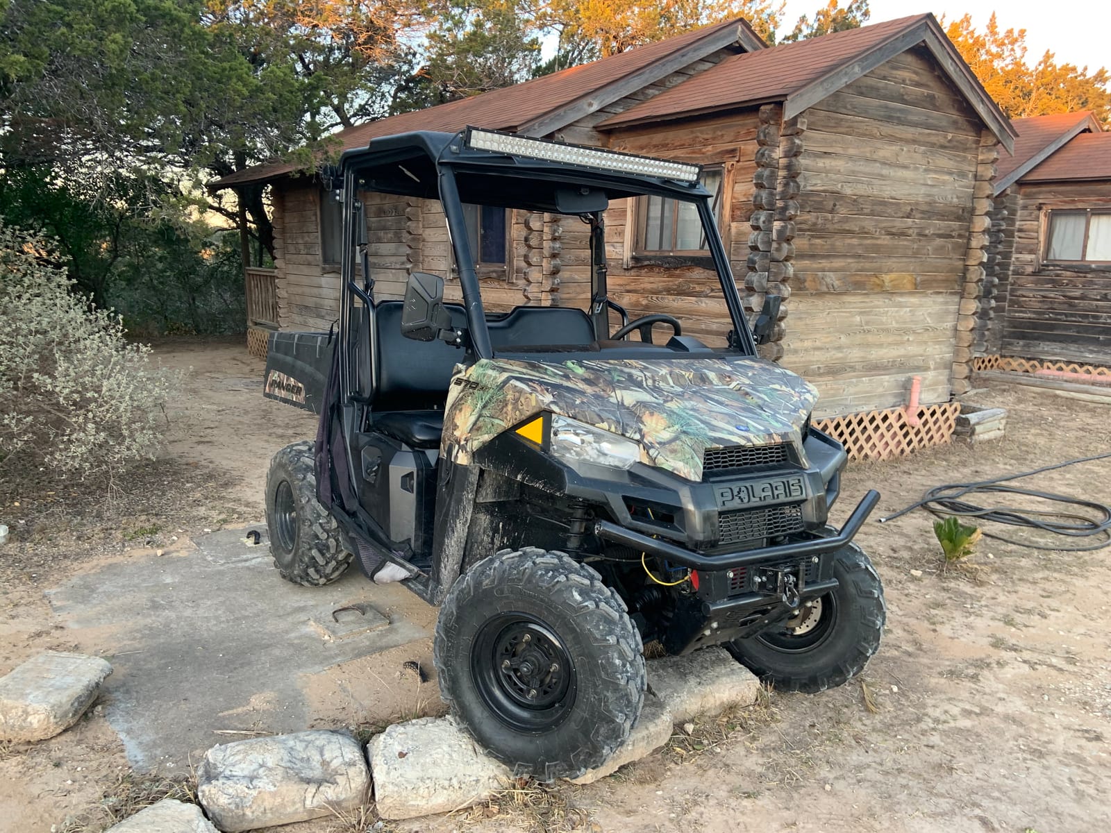 SuperATV Plastic Roof for 2015+ Polaris Ranger Midsize 570 / EV | 2017+ Polaris Ranger ETX | Rugged Molded 6mm Plastic Construction | Works with Most Windshields and Windows | Easy to Install customer photo 1