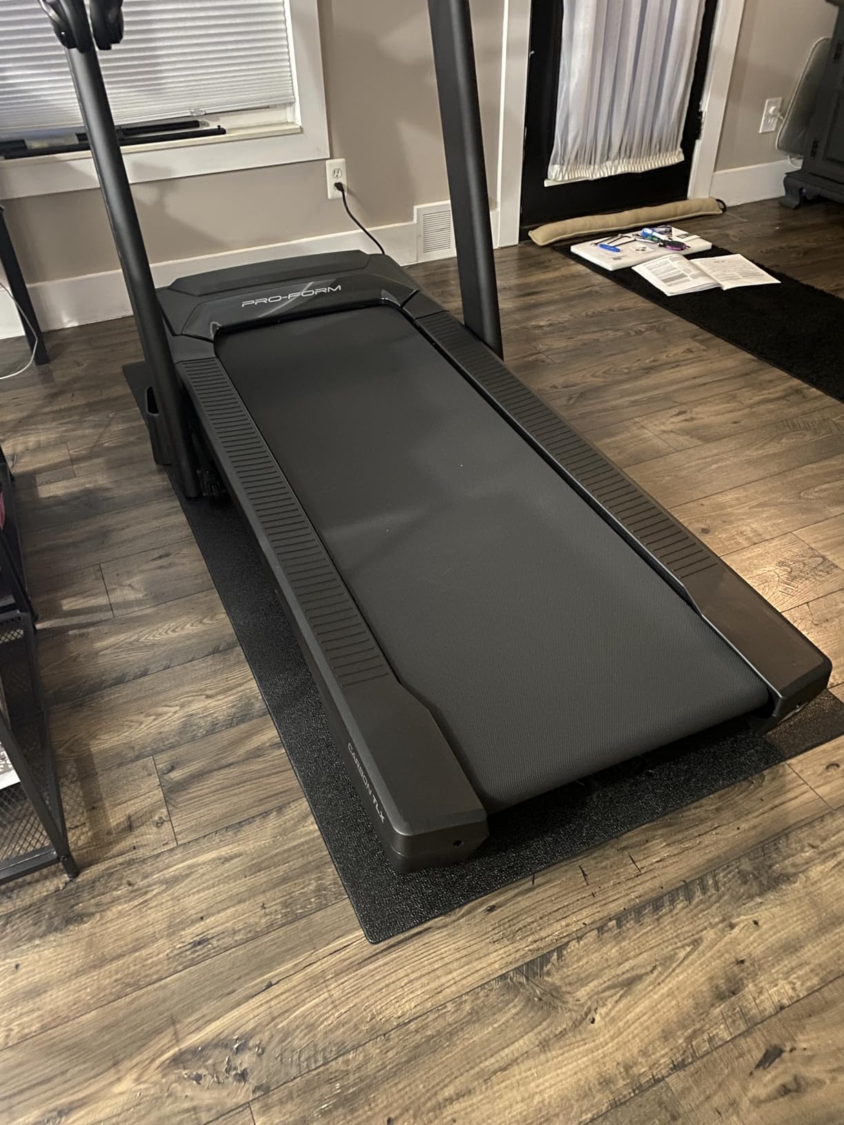 Sunny Health & Fitness Equipment Mats, Home Gym Floor Protection, 4 Sizes customer photo 2