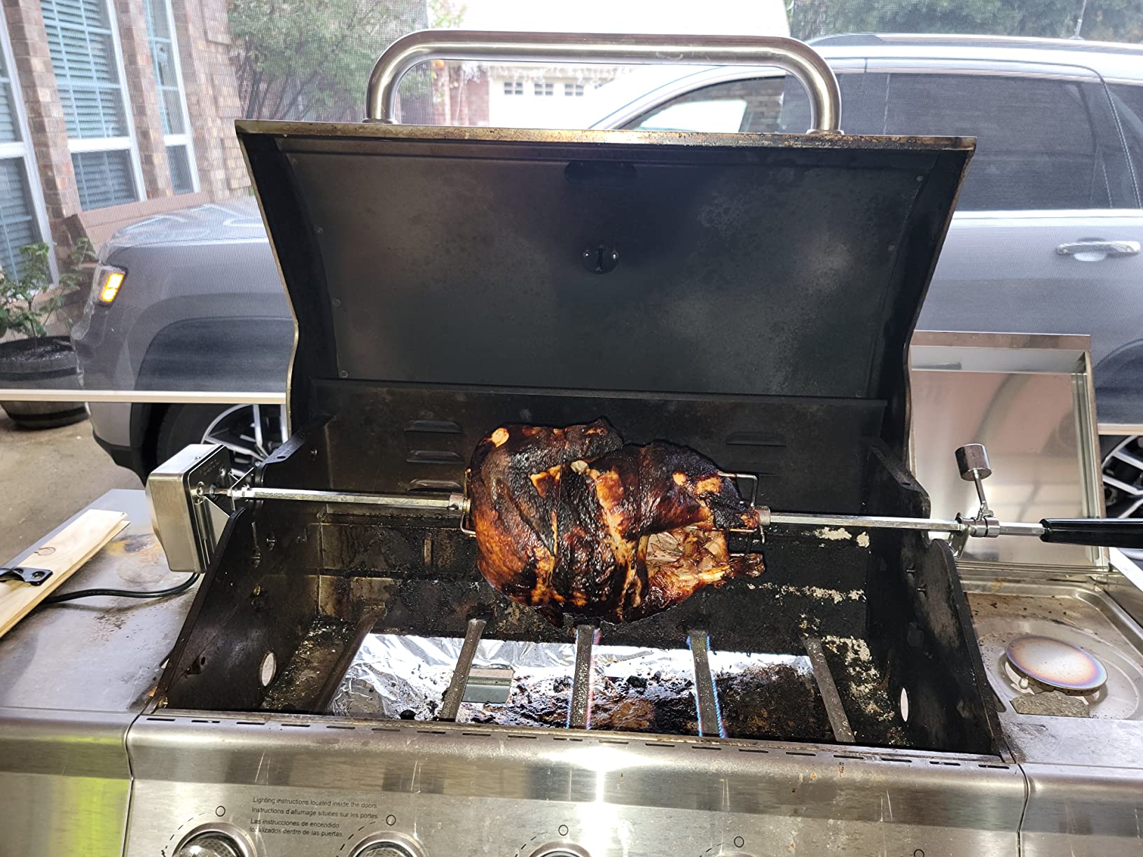 onlyfire Universal Grill Rotisserie Kit with 37