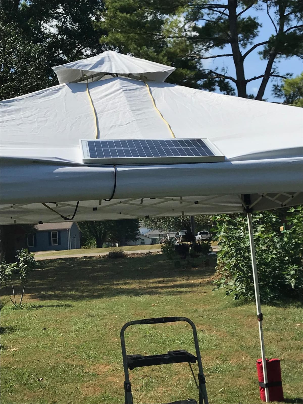 Amtrak Solar 12-Inch Solar Attic Exhaust Fan – USA-Made, Plug & Play, Whisper-Quiet Ventilation for Attic, Garage, Shed, Greenhouse (Fan Only) customer photo 2